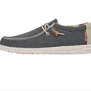 Hey Dude Mens Wally Eco Sox Algae Loafer Slip on shoes sz 12